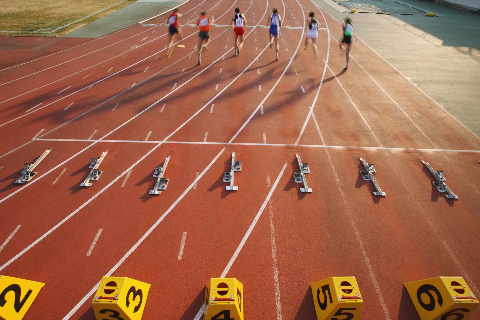 Leichtathletik in eurem Stadion